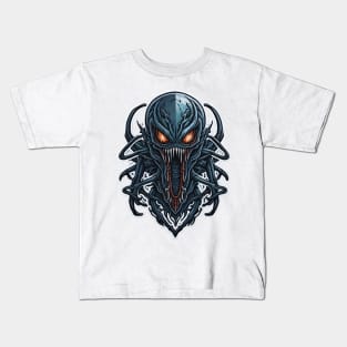 Virning alien in funny style Kids T-Shirt